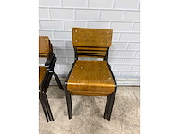 Stapelbare kantinestoelen (8x) - afbeelding 3 van  6