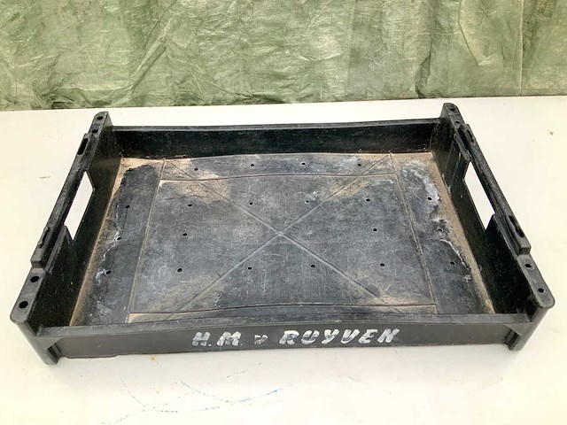 Stapelbare kunststof planten/zaaibak 250x - afbeelding 2 van  3