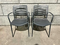 Stapelbare kunststof stoel (10x) - afbeelding 8 van  8