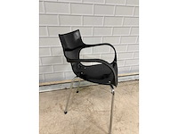 Stapelbare kunststof stoel (42x) - afbeelding 3 van  5