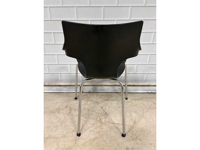 Stapelbare kunststof stoel (42x) - afbeelding 4 van  5