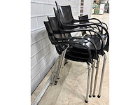 Stapelbare kunststof stoel (42x) - afbeelding 5 van  5