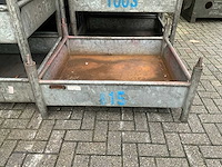 Stapelbare magazijnbak (6x) - afbeelding 1 van  3