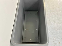 Stapelbare mobiele transportbakken (4x) - afbeelding 5 van  6