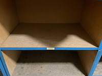 Stapelbare robuuste magazijnbak - 120x80 cm (4x) - afbeelding 3 van  7