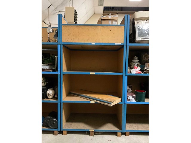 Stapelbare robuuste magazijnbak - 120x80 cm (4x) - afbeelding 7 van  7