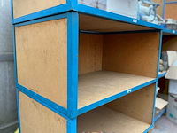 Stapelbare robuuste magazijnbak - 120x80 cm (4x) - afbeelding 3 van  8