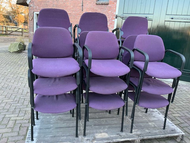 Stapelbare stoel (20x) - afbeelding 2 van  6