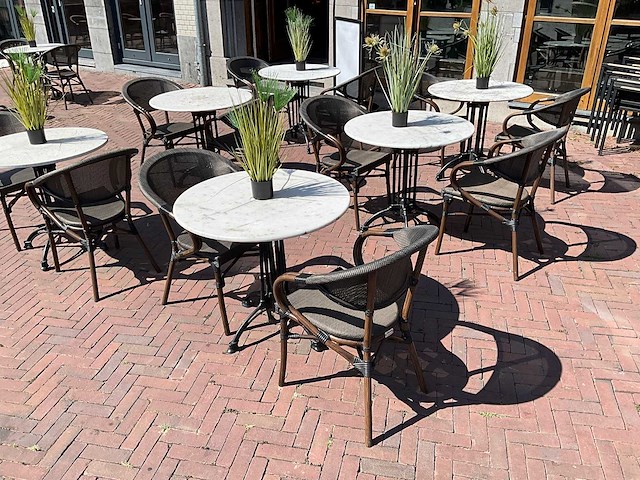 Stapelbare terrasstoel (16x) - afbeelding 1 van  6