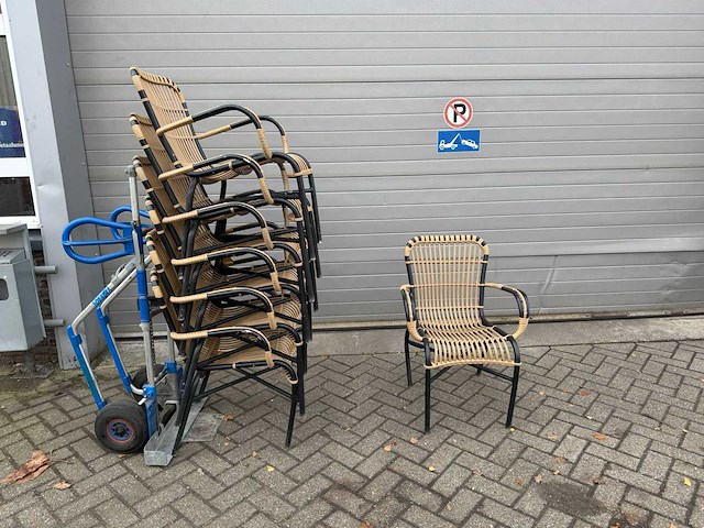 Stapelbare terrasstoel (20x) - afbeelding 1 van  3