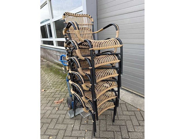 Stapelbare terrasstoel (20x) - afbeelding 7 van  9
