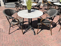 Stapelbare terrasstoel (4x) - afbeelding 1 van  6