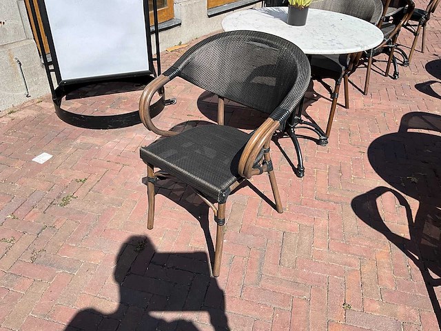 Stapelbare terrasstoel (4x) - afbeelding 3 van  6
