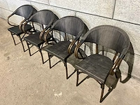 Stapelbare terrasstoel (4x)