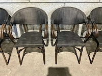 Stapelbare terrasstoel (4x) - afbeelding 7 van  7