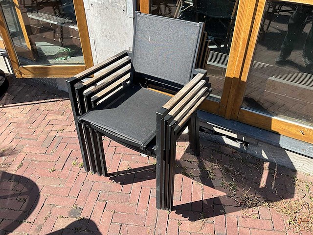 Stapelbare terrasstoel (8x) - afbeelding 4 van  8