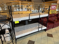 Stapelbed, zwart - afbeelding 1 van  4