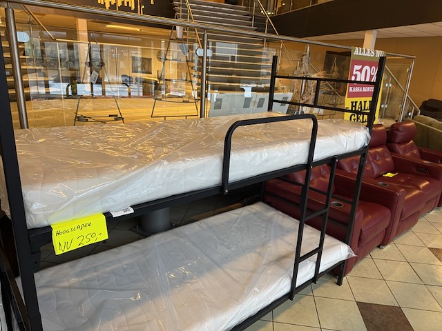 Stapelbed, zwart - afbeelding 3 van  4