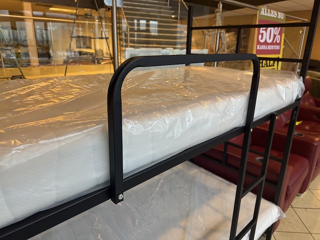 Stapelbed, zwart - afbeelding 4 van  4