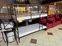 Stapelbed, zwart - afbeelding 1 van  1