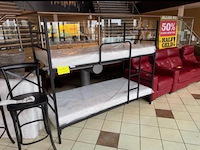 Stapelbed, zwart - afbeelding 1 van  1