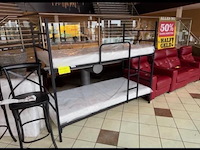 Stapelbed, zwart - afbeelding 1 van  1