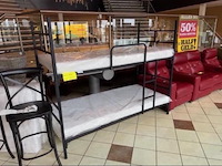 Stapelbed, zwart - afbeelding 1 van  1