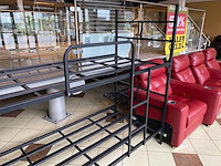 Stapelbed, zwart - afbeelding 4 van  4