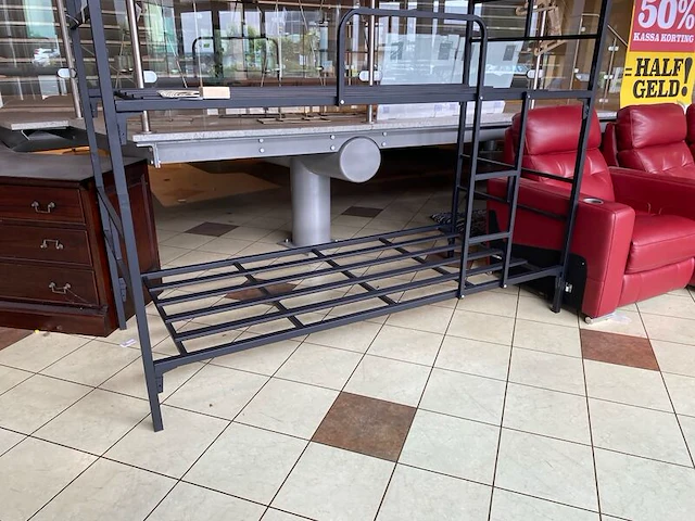 Stapelbed, zwart - afbeelding 3 van  5