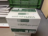 Stapelglas / colaglas (350x) - afbeelding 3 van  6