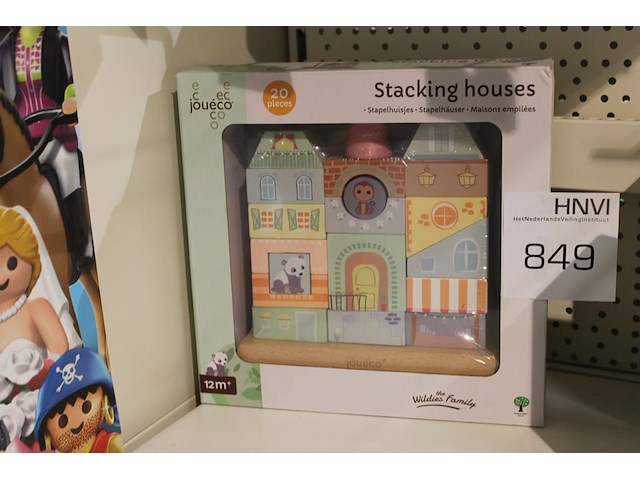 Stapelhuisjes joueco. - afbeelding 1 van  1