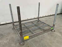 Stapeljuk 1400x1020mm met rongen van 1770mm (10x) - afbeelding 1 van  4