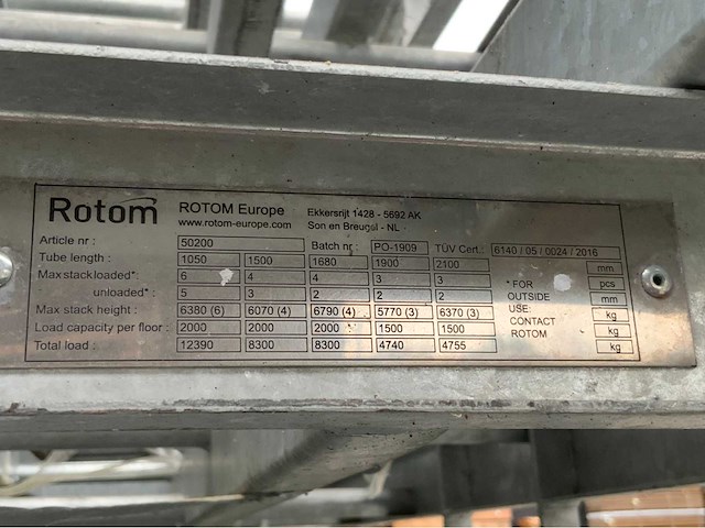 Stapeljuk 1875x1040mm (10x) - afbeelding 6 van  15
