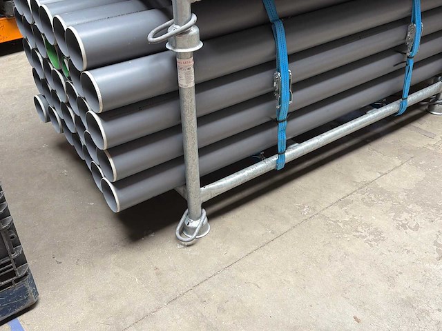 Stapeljuk met pvc opslag kokers (2x) - afbeelding 2 van  3