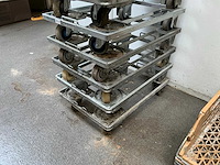 Stapelkrat / broodkrat trolley (15x) - afbeelding 5 van  5