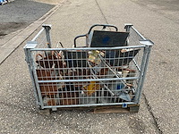 Stapelkrat diverse mosterpotten - afbeelding 3 van  7