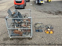 Stapelkrat diverse mosterpotten - afbeelding 4 van  7