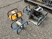 Stapelkrat diverse mosterpotten - afbeelding 6 van  7