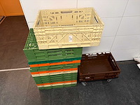 Stapelkrat met 1x verrijdbare kar (20x) - afbeelding 1 van  2