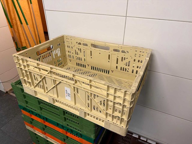 Stapelkrat met 1x verrijdbare kar (20x) - afbeelding 2 van  2