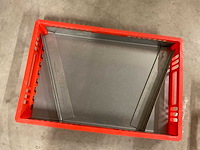 Stapelkrat met rvs plaat (80x) - afbeelding 3 van  9