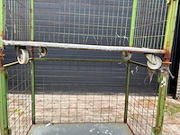 Stapelkrat verrijdbaar geremd (2x) - afbeelding 3 van  5