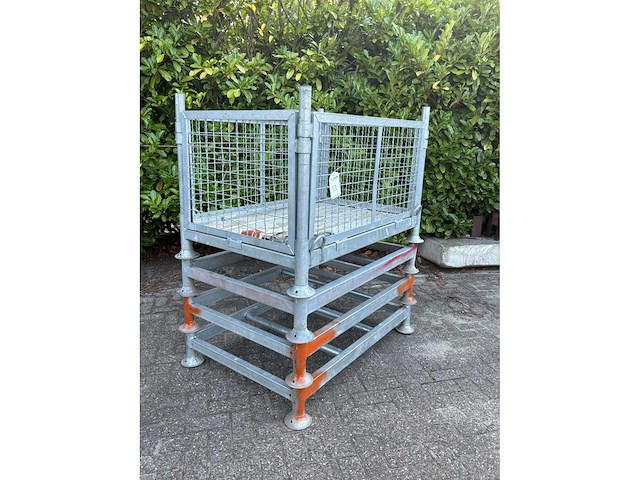 Stapelrek 1.25x0.85m verzinkt (4x) - afbeelding 4 van  5