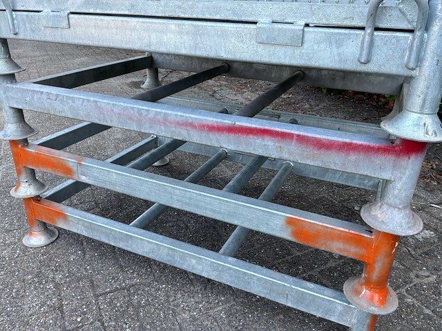 Stapelrek 1.25x0.85m verzinkt (4x) - afbeelding 3 van  5