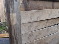 Stapelrek met 10x tuinscherm - afbeelding 5 van  31