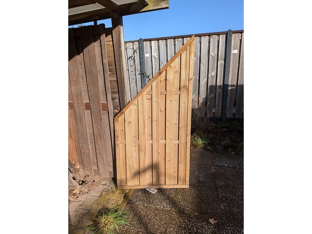 Stapelrek met 10x tuinscherm - afbeelding 8 van  31