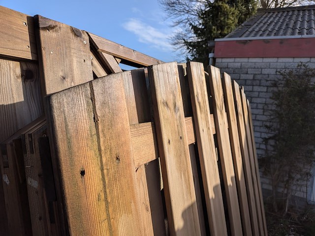 Stapelrek met 10x tuinscherm - afbeelding 11 van  31