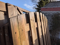 Stapelrek met 10x tuinscherm - afbeelding 11 van  31