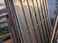 Stapelrek met 10x tuinscherm - afbeelding 13 van  31