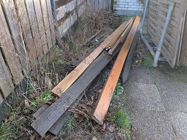 Stapelrek met 10x tuinscherm - afbeelding 21 van  31